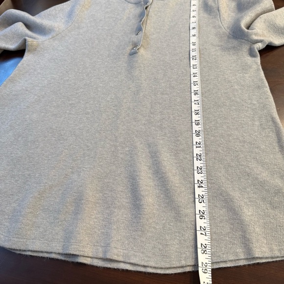 Soft Surroundings Long Sleeve Henley Tunic Sweater 1X - Picture 9 of 9